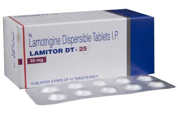 Lamitor DT 25 Tablet Uses Price Dosage Side Effects