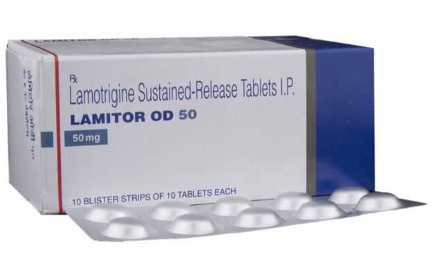 Lamitor  OD 50 Tablet
