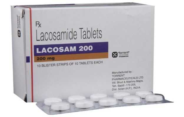 Lacosam 200 Tablet (10)