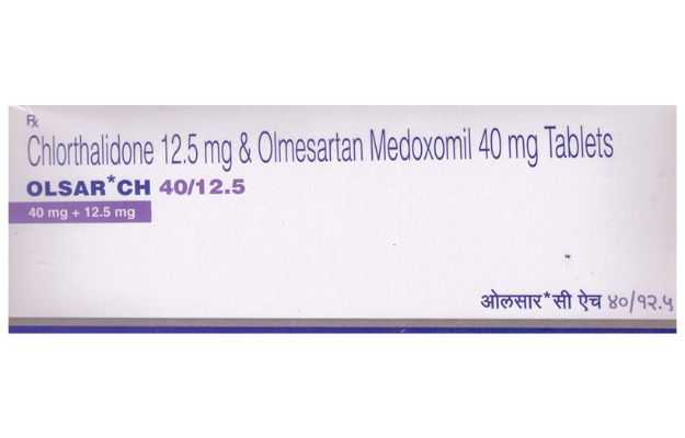 Olsar CH 40mg/12.5mg Tablet