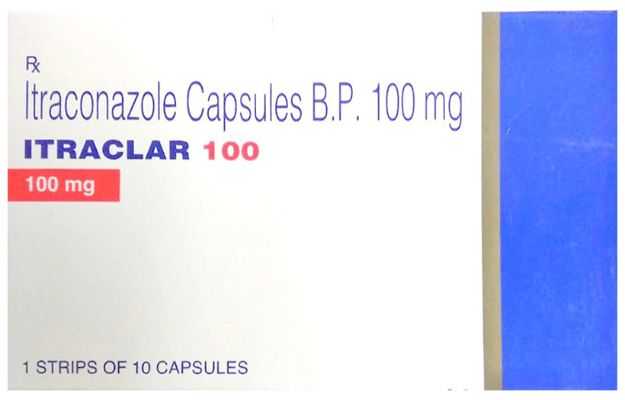 Itraclar 100 Capsule (10)