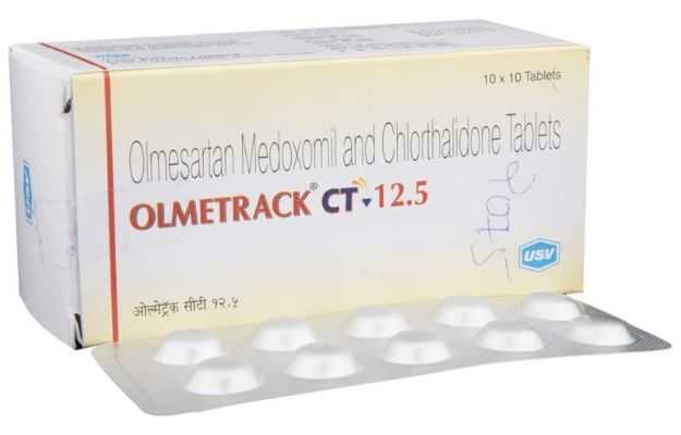 Olmetrack CT 20 Mg/12.5 Mg Tablet