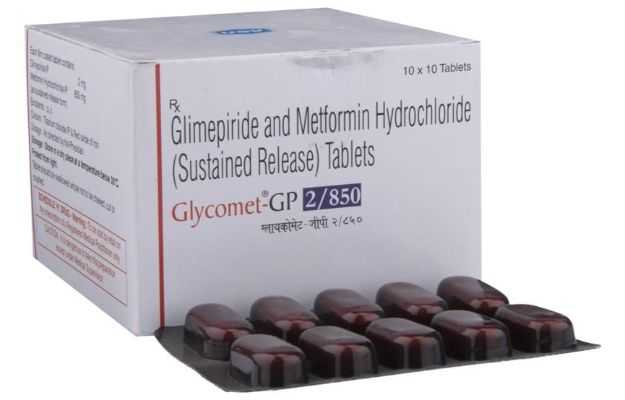 Glycomet Gp 2/850 Tablet Sr
