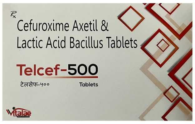 Telcef 500 Mg Tablet