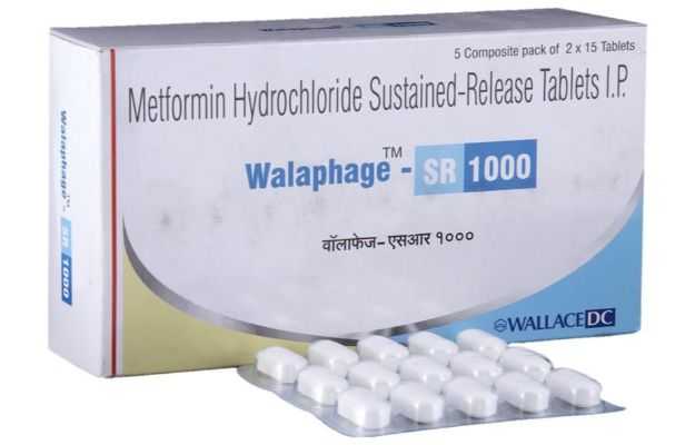 Walaphage SR 1000 Tablet (15)