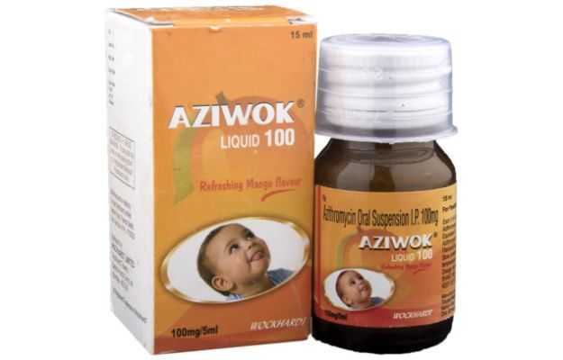 Aziwok 100 Mg/5 Ml Suspension