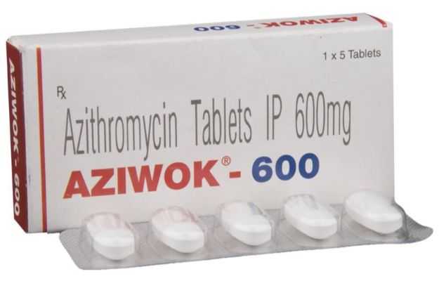 Aziwok 600 Mg Tablet