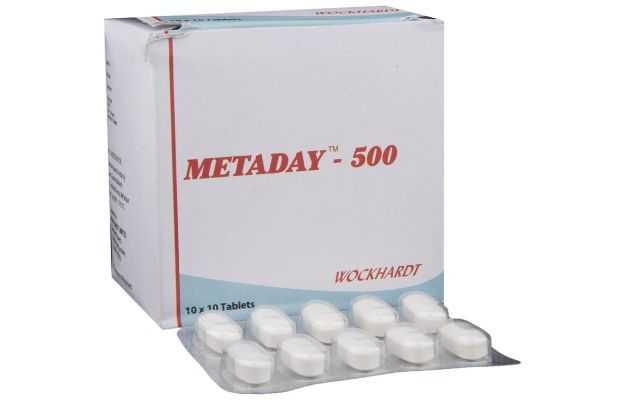 Metaday 500 Mg Tablet SR