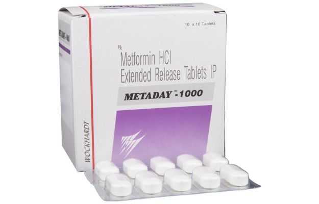 Metaday 1000 Mg Tablet ER