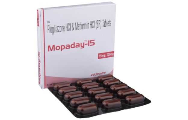 Mopaday 15 Mg/500 Mg Tablet