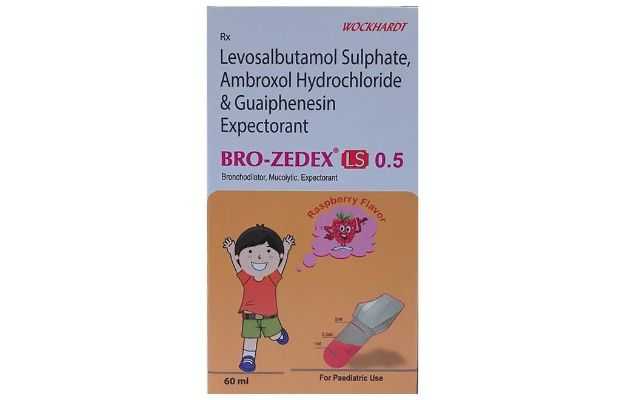 Bro-Zedex LS 0.5 Raspberry Expectorant