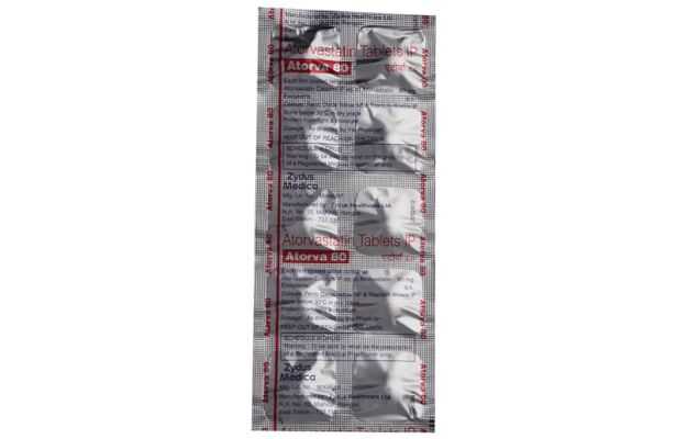 Atorva 80 MD Tablet (10)