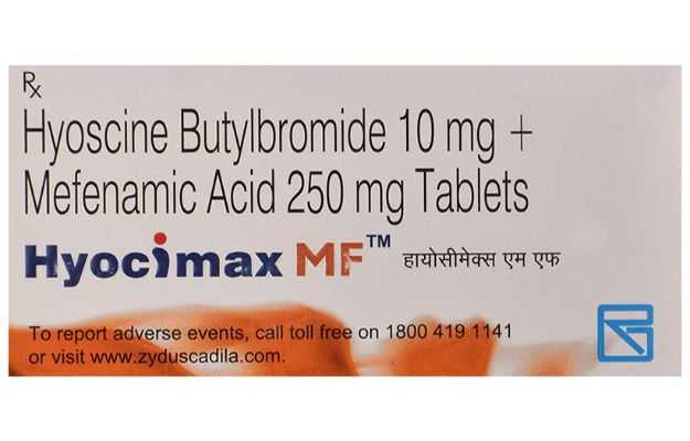 Hyocimax Mf Tablet In Hindi क ज नक र ल भ फ यद उपय ग क मत ख र क न कस न स इड इफ क ट स Hyocimax Mf Tablet Ke Use Fayde Upyog Price Dose Side Effects In Hindi