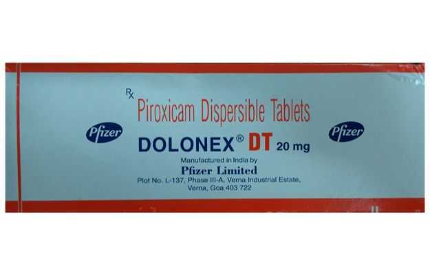 Dolonex DT 20 Tablet	
