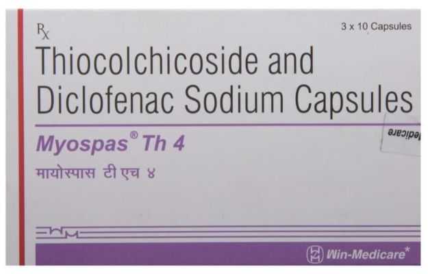 Myospas Th 4 Capsule Uses Price Dosage Side Effects Substitute Buy Online