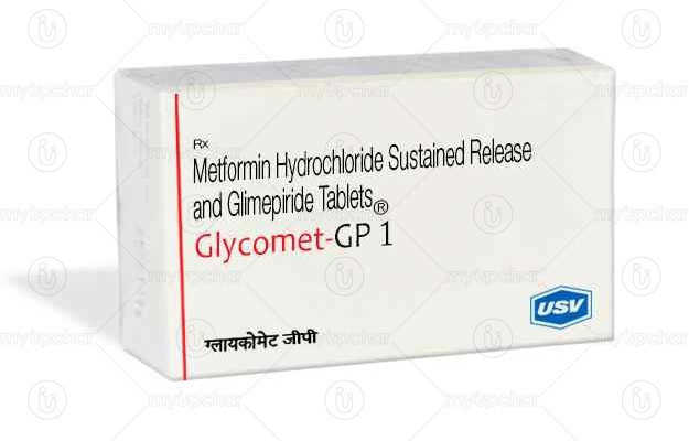 Glycomet Gp 1 Tablet Pr