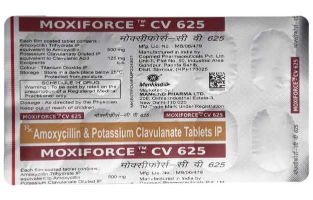 moxiforce-cv-625-tablet-10-uses-price-dosage-side-effects