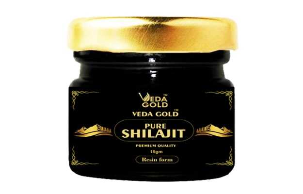Veda Gold Pure Shilajit Premium Quality Resin 15GM