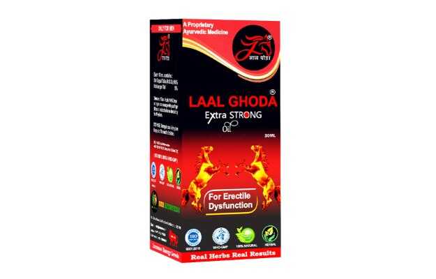 Laal Ghoda Extra Strong Oil For Erectile Dysfunction 30 ML