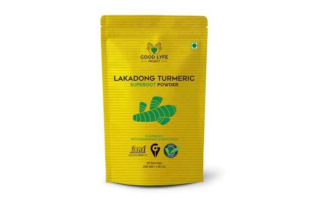 Good Lyfe Project Organic Lakadong Turmeric Superoot Powder 200gm