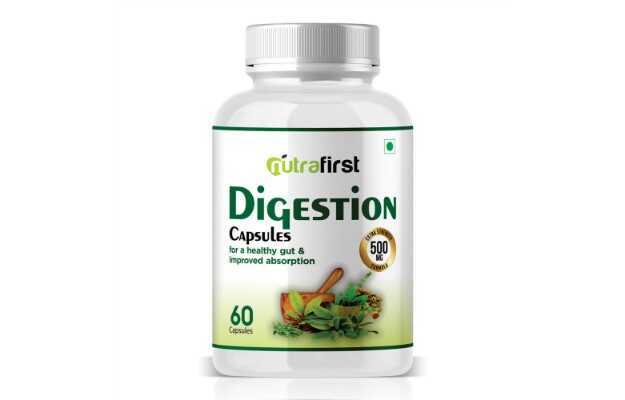 NutraFirst Digestion Capsules with Peppermint Leave Extract
