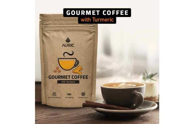 Auric Gourment with Coffee with Turmeric