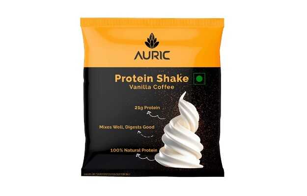 Auric Protein Shake Vanilla Coffee Powder