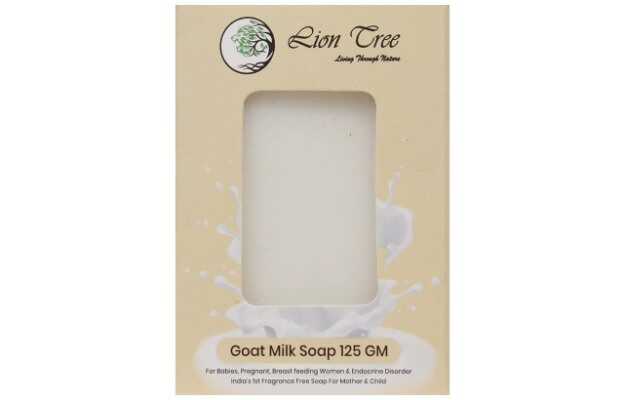 Lion Tree Handmade Goat Milk Soap Pack of 3 (125gm each)