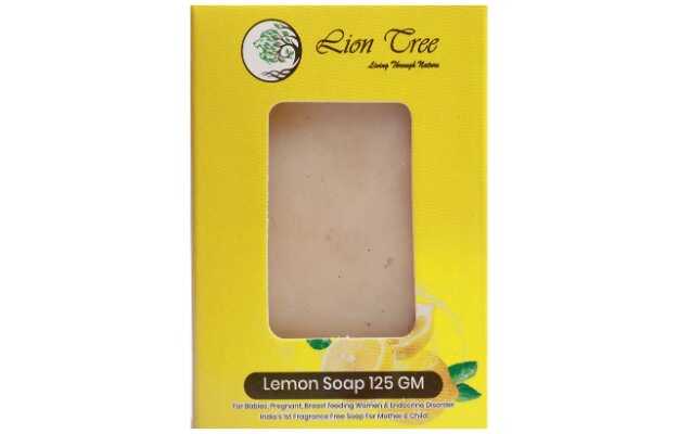Lion Tree Handmade Lemon Soap Pack of 3 (125gm each)