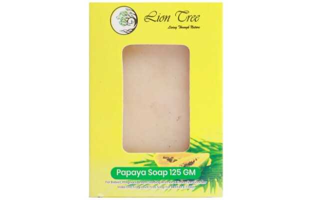 Lion Tree Handmade Papaya Soap Pack of 3 (125gm each)