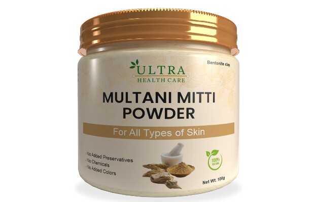 Ultra Healthcare Natural Multani Mitti Powder
