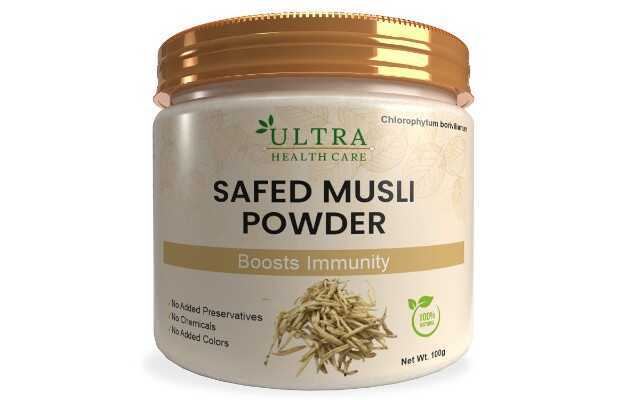 Ultra Healthcare Natural Safed Musli Powder
