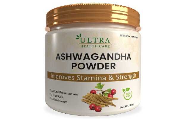 Ultra Healthcare Natural Ashwagandha Powder