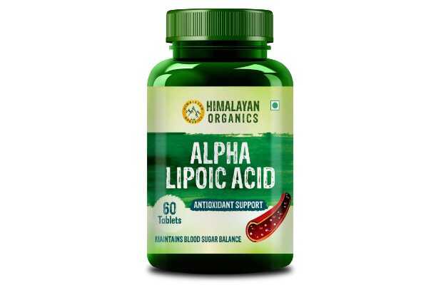 Himalayan Organics Alpha Lipoic 300mg | Boost Liver Function, Healthy Blood Sugar, Antioxidant Tablets (60)