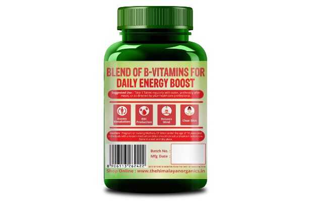 Himalayan Organics B Complex Tablets: Uses, Price, Dosage, Side Effects ...