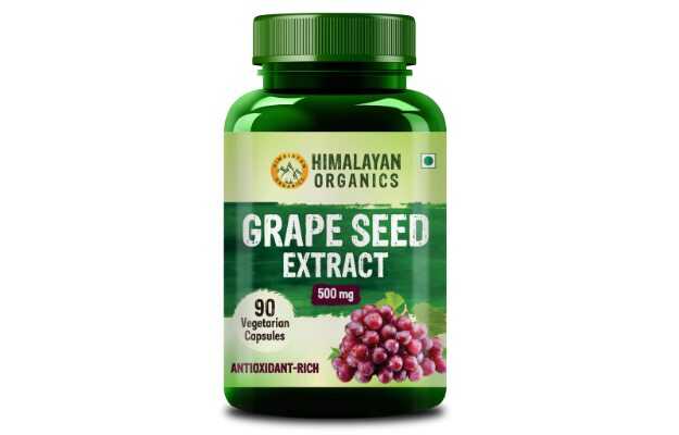 Himalayan Organics Grape Seed Extract 500mg Capsules (90)