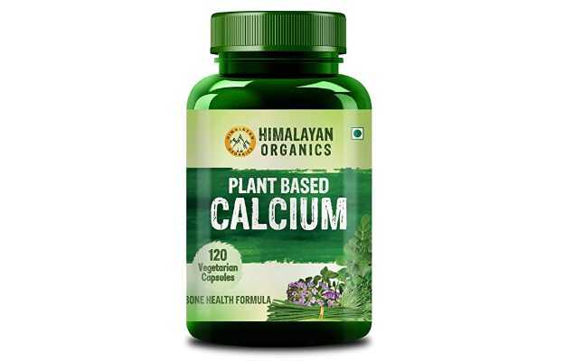 Himalayan Organics Plant Based Calcium for Bone Health Capsules (120)
