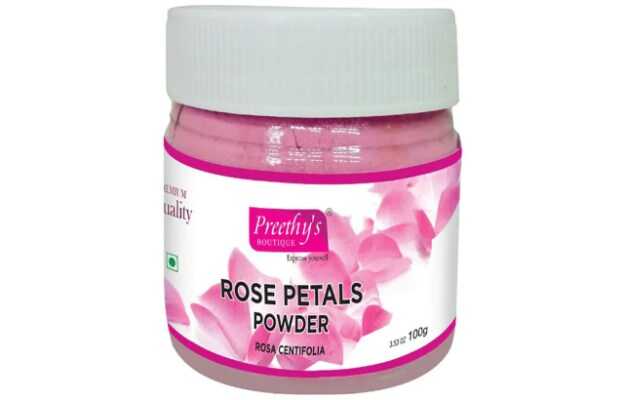 Preethy's Boutique Rose Petals Powder
