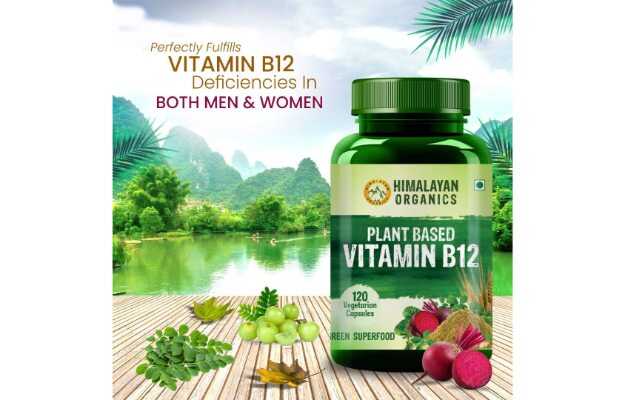 Himalayan Organics Plant Based Vitamin B12 Natural Capsules In Hindi की ...