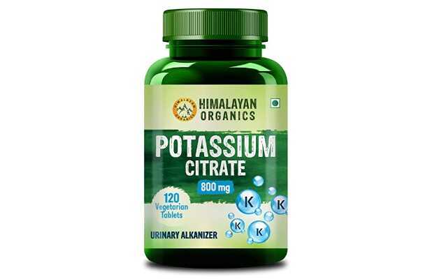 Himalayan Organics Potassium Citrate 800mg Tablets (120)