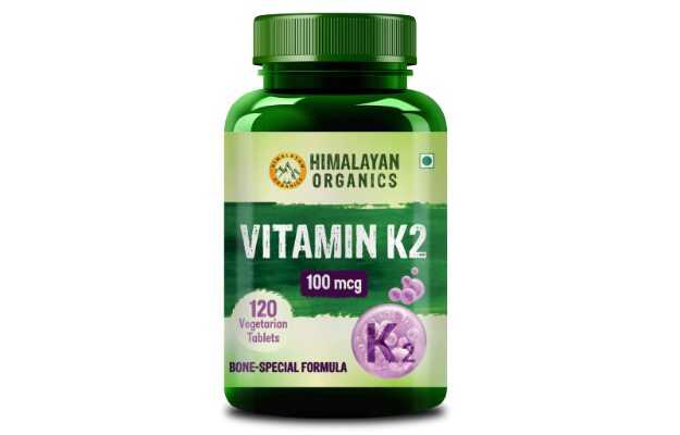 Himalayan Organics Vitamin K2 100 Mcg Tablets (120)