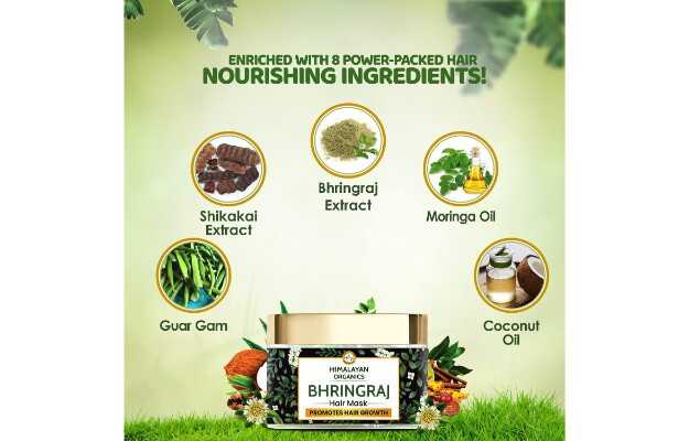 Himalayan Organics Bhringraj Hair Mask: Uses, Price, Dosage, Side Effects,  Substitute, Buy Online