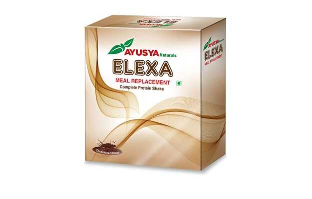 Ayusya Naturals ELEXA Meal Replacement Complete protein shake (25g Each)