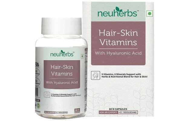 Neuherbs Hair Skin Vitamins Capsule: Uses, Price, Dosage, Side Effects,  Substitute, Buy Online