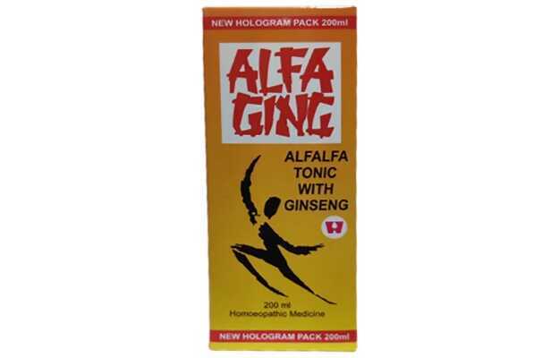 Dr. Wellmans Alfa Ging Alfalfa Tonic with Ginseng 200ml