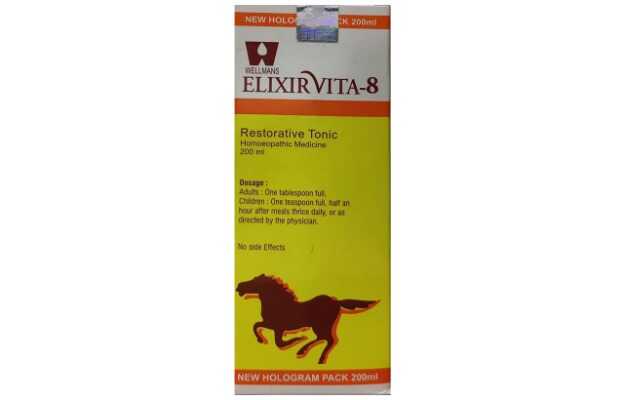 Dr. Wellmans Elixirvita 8 Restorative Tonic 200ml