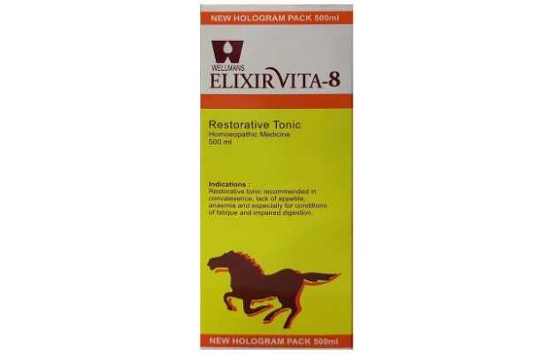 Dr. Wellmans Elixirvita 8 Restorative Tonic 500ml