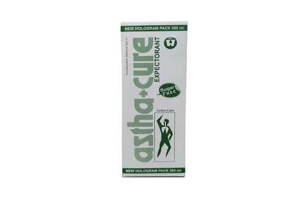 Dr. Wellmans Astha+Cure Expectorant Sugar Free 500ml