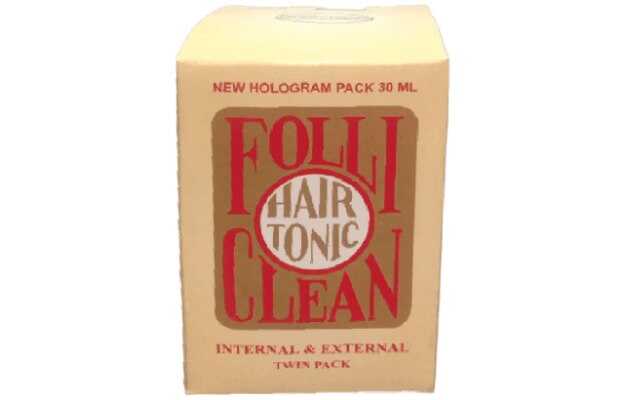 Dr. Wellmans Folli Clean Hair Tonic Twin Pack (30ml Each)
