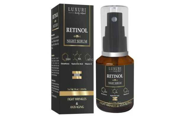 Luxuri Retinol Serum With Glutathione Hyaluronic & Vitamin C